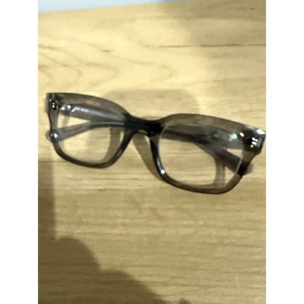 RAY BAN FRAMES ONLY EYEGLASSES BIO BASED RB‎ 7217 CHAD 8263 BLACK GRAY
